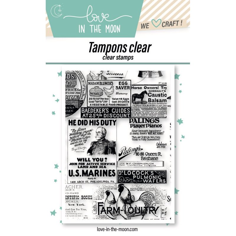 Lot de 6 planches de textures