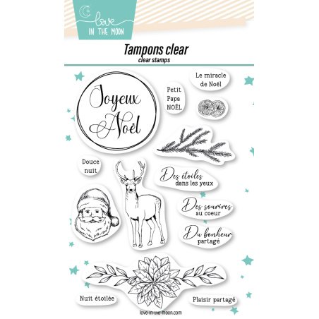 Planche de tampons - Harmonie nature - Love in the Moon