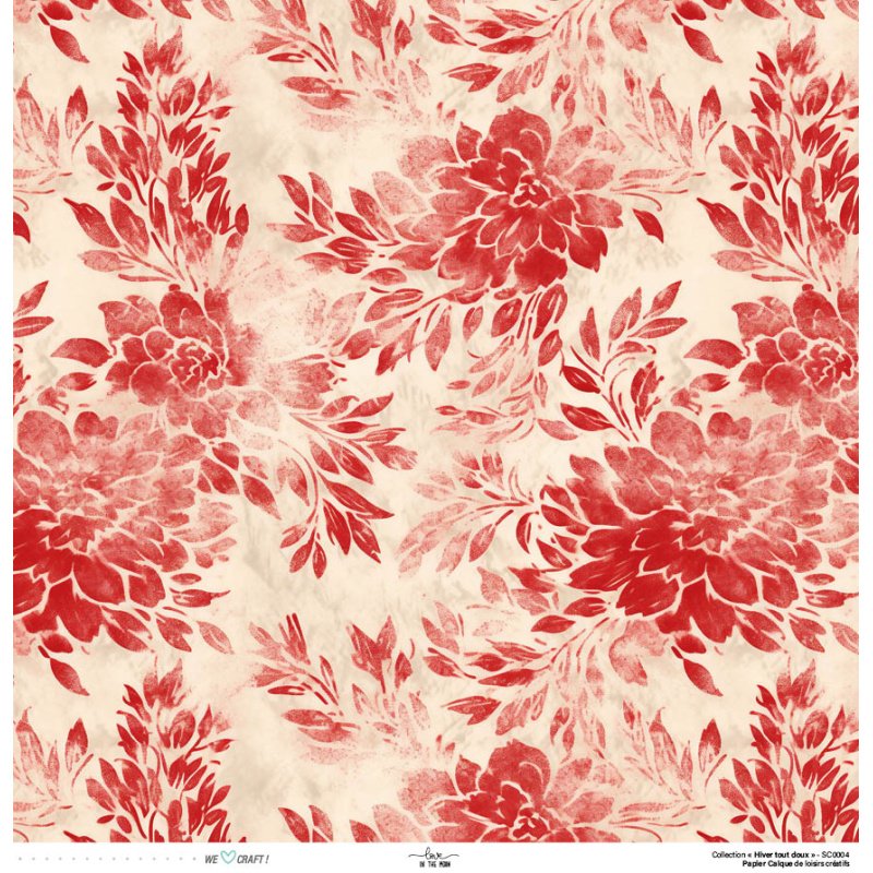 Set de Calques Scrapbooking - Hiver tout doux - Love in the Moon