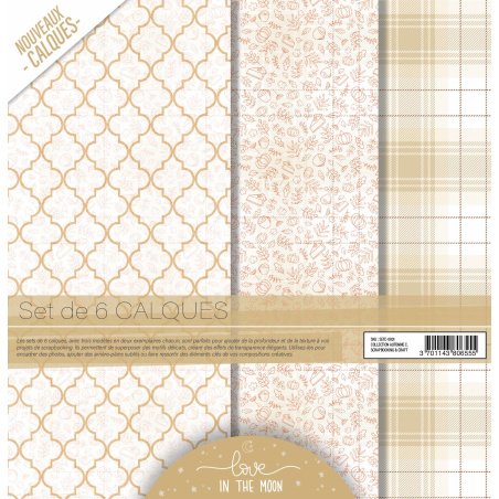 Planche de tampons - Harmonie nature - Love in the Moon