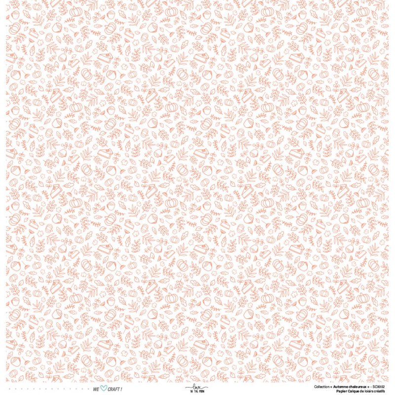 Set de Calques Scrapbooking - Automne Chaleureux - Love in the Moon