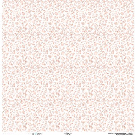 Set de Calques Scrapbooking - Automne Chaleureux - Love in the Moon