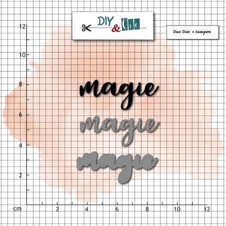Dies et tampons Magie - DIY and Cie