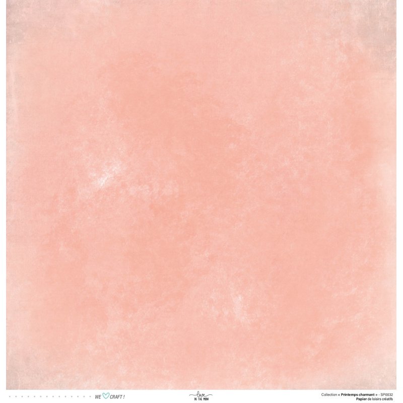 Set Papiers Scrapbooking - Printemps Charmant - Love in the Moon