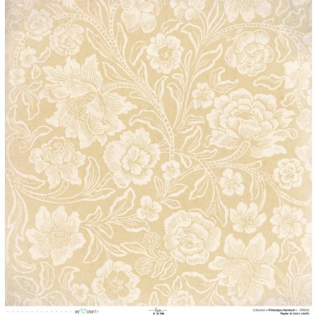 Set Papiers Scrapbooking - Printemps Charmant - Love in the Moon