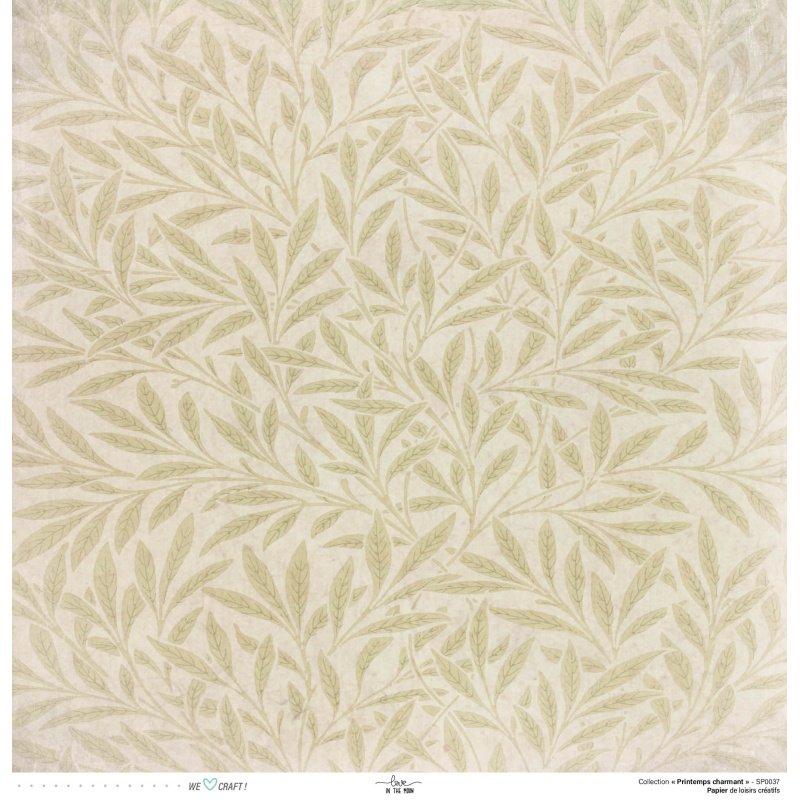 Set Papiers Scrapbooking - Printemps Charmant - Love in the Moon