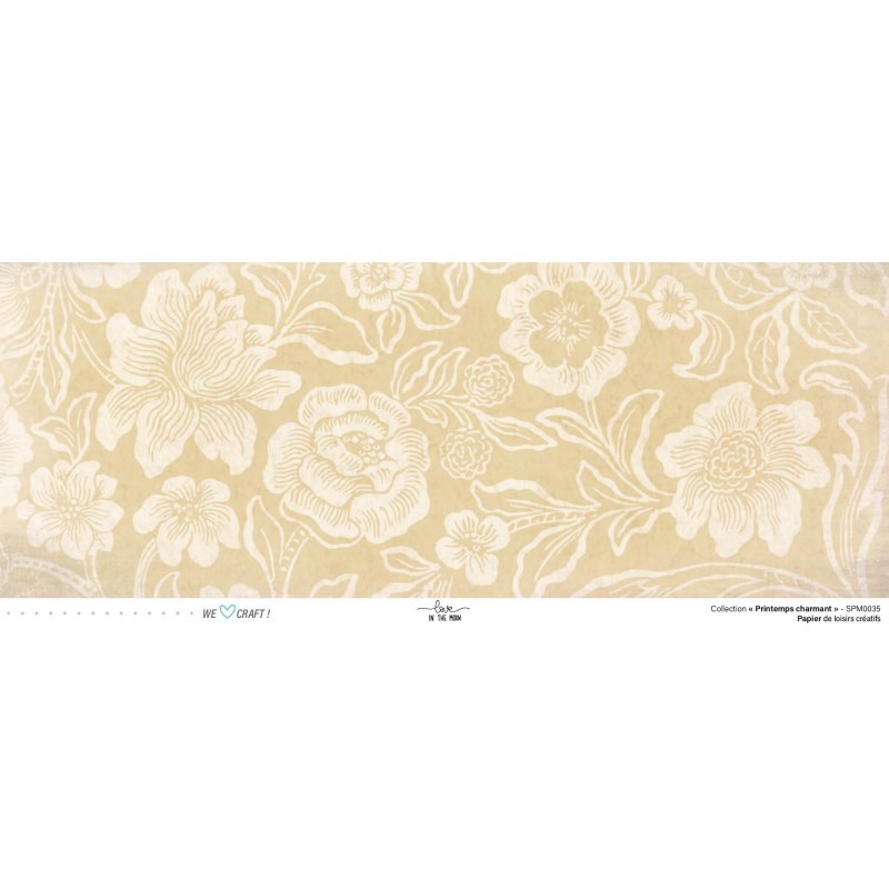 Set Papiers Scrapbooking - Printemps Charmant - Love in the Moon