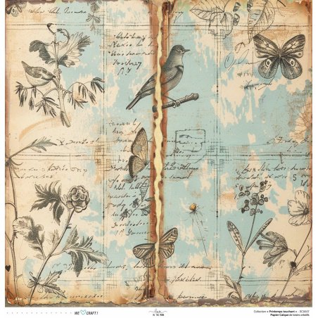 Set de Calques Scrapbooking - Printemps charmant - Love in the Moon