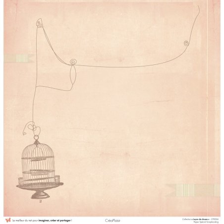 Set papiers Leçon de choses - 6 papiers 30,5x31,5 cm + 6 papiers 12x30,5cm