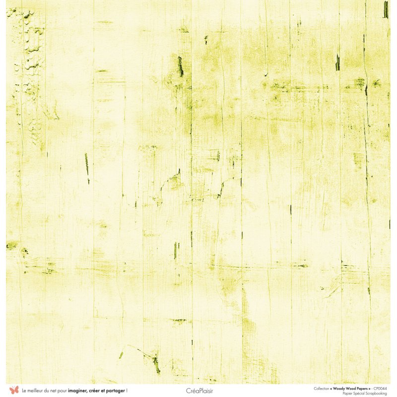 Set papiers Woody Wood Papers - 6 papiers 30,5x31,5 cm + 6 papiers 12x30,5cm