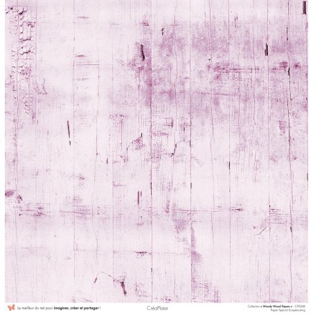 Set papiers Woody Wood Papers - 6 papiers 30,5x31,5 cm + 6 papiers 12x30,5cm