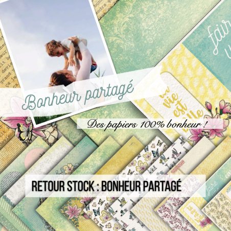 copy of  copy of Set WoodyWoodFlowers - 6 papiers 30,5x31,5 cm + 6 papiers 12x30,5cm