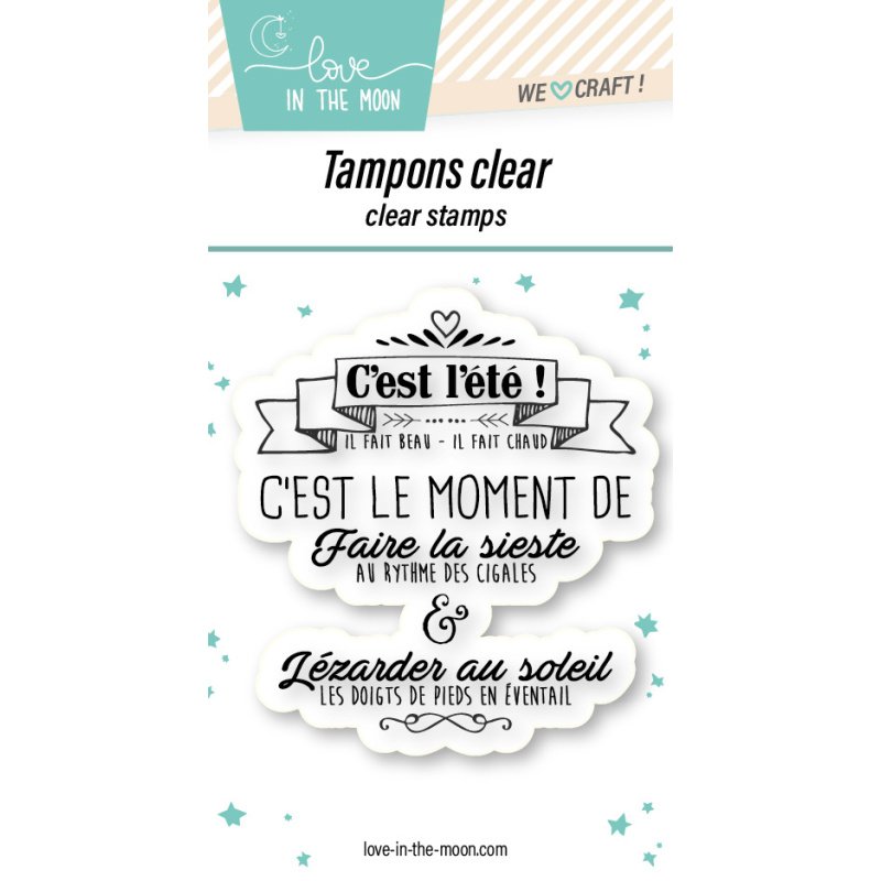 Tampon grande expression "C’Est L’Été"