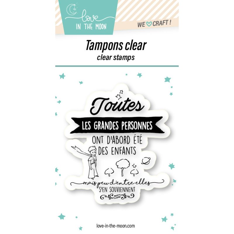 Tampon grande expression "Toutes Les Grandes Personnes"