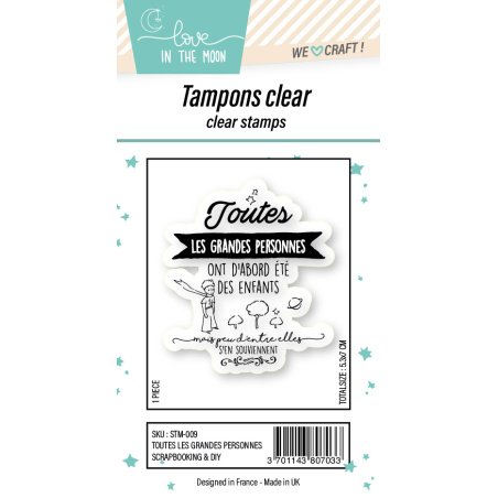 Tampon grande expression "Toutes Les Grandes Personnes"