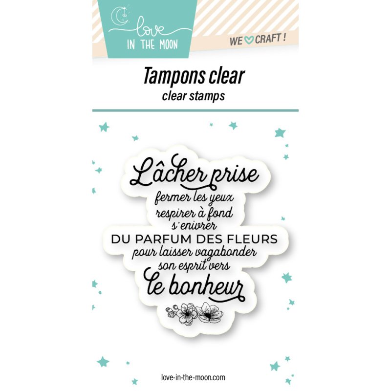 Tampon grande expression "Lacher Prise"