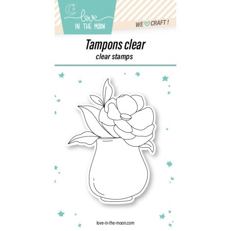 Tampon "Jolie Fleur Dans Son Joli Vase"