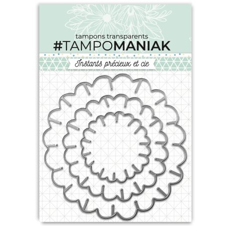 Set de 3 matrices de découpes / dies - Galette Bretonne