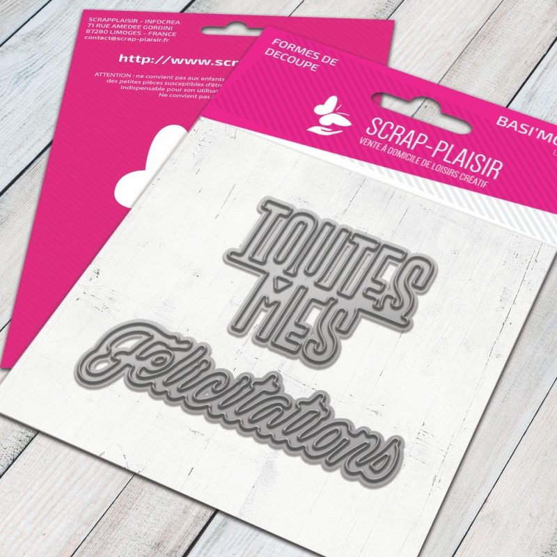 Dies/Matrices petits bonheurs