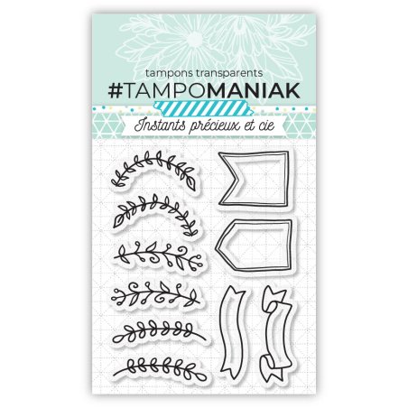 Sello de adornos - 7,5x7cm