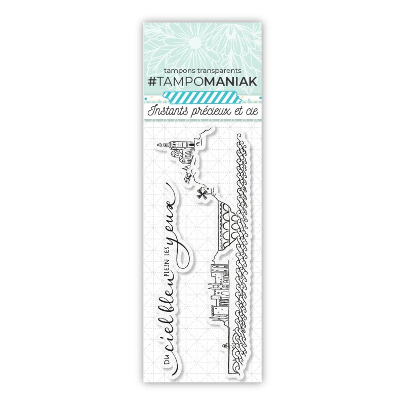 Tampon la Provence au fil de l’eau - 13x5,5cm