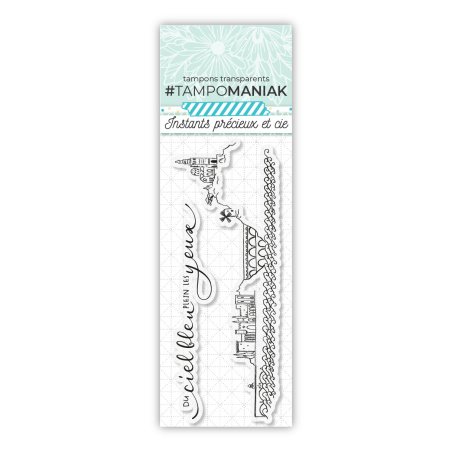 Tampon la Provence au fil de l’eau - 13x5,5cm