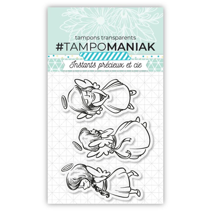 Mes petits anges - 7,5x7cm