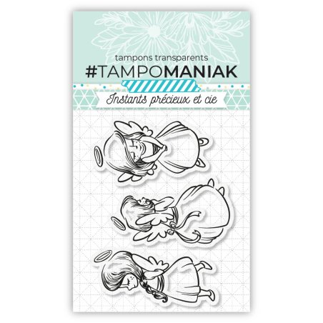 Mes petits anges - 7,5x7cm