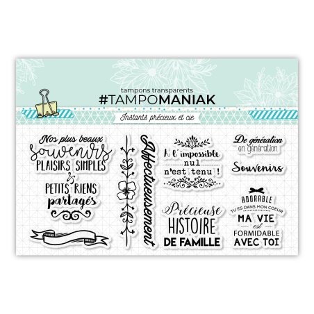 Tampons de génération en génération - 10x21cm