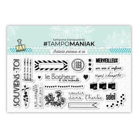 Sello pequeñas alegrías campestres - 10x21cm