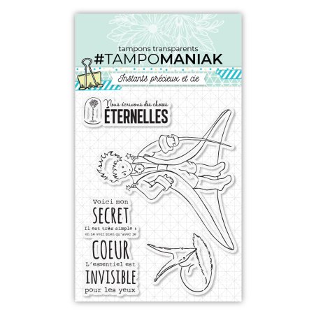 Sets de tampons clear Petit Prince - 10x15cm - CTM-0001