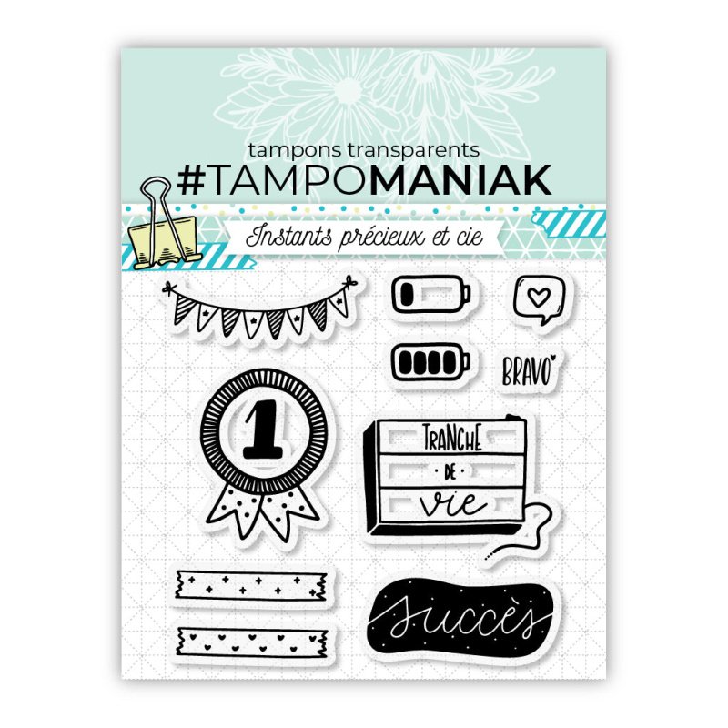 Planche de tampons - Succès - 10x10cm