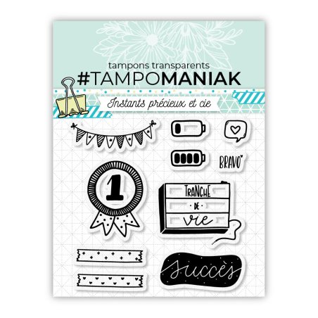 Planche de tampons - Succès - 10x10cm