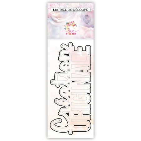 Matriz de creación original - 12x5cm