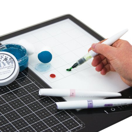 Tim Holtz - Alfombrilla de vidrio para medios