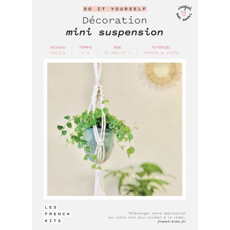 Kit Macramé Mini Suspension