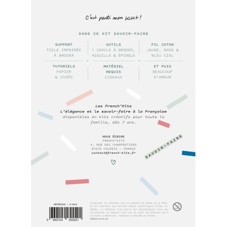 Kit Broderie Montgolfière