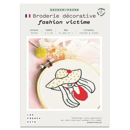 Kit Broderie Femme Tendance