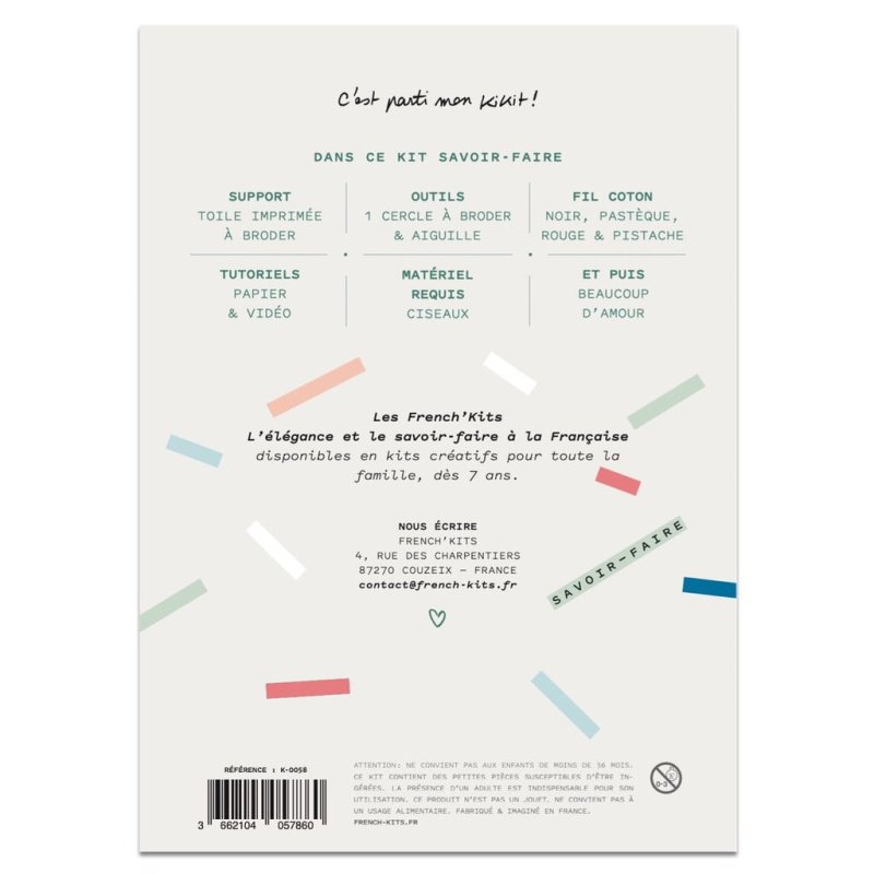 Kit Broderie Femme Enceinte