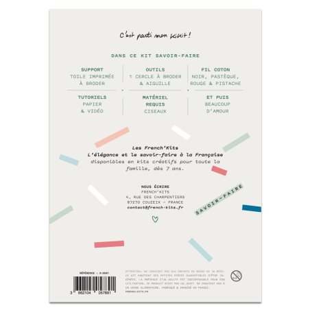 Kit Broderie Femme Couple