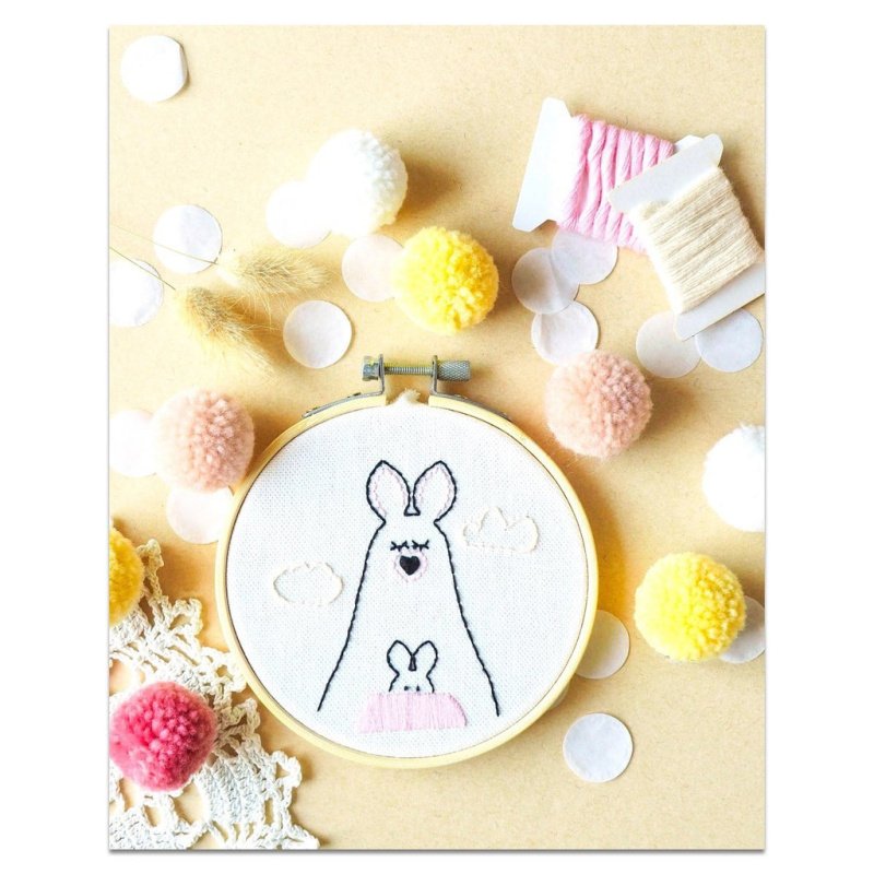 Kit Broderie Kangourou