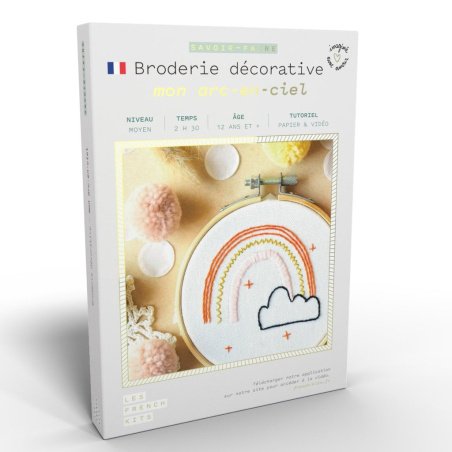 Kit Broderie Arc en ciel
