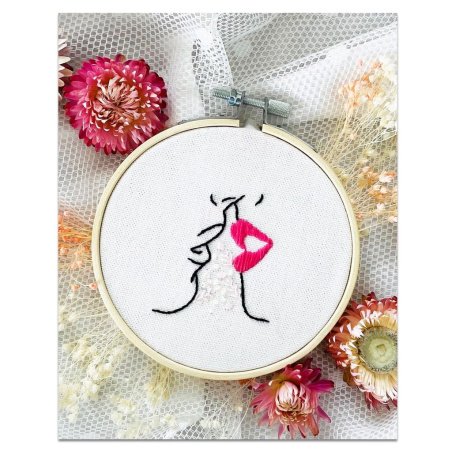 Kit Broderie - Premier baiser