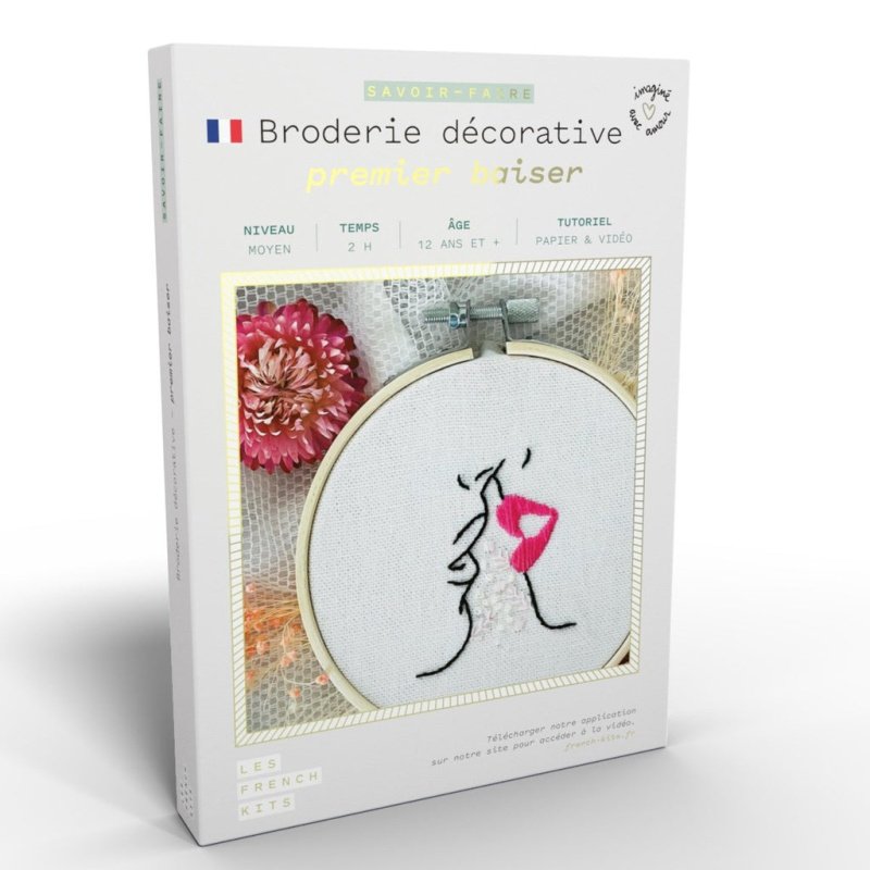 Kit Broderie - Premier baiser