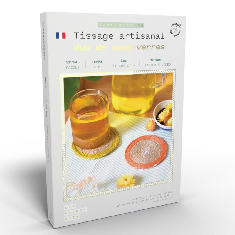 Kit Tissage Duo de sous-verres