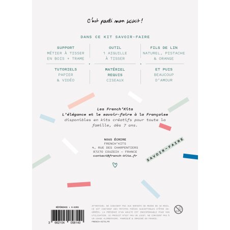 Kit Tissage Duo de sous-verres