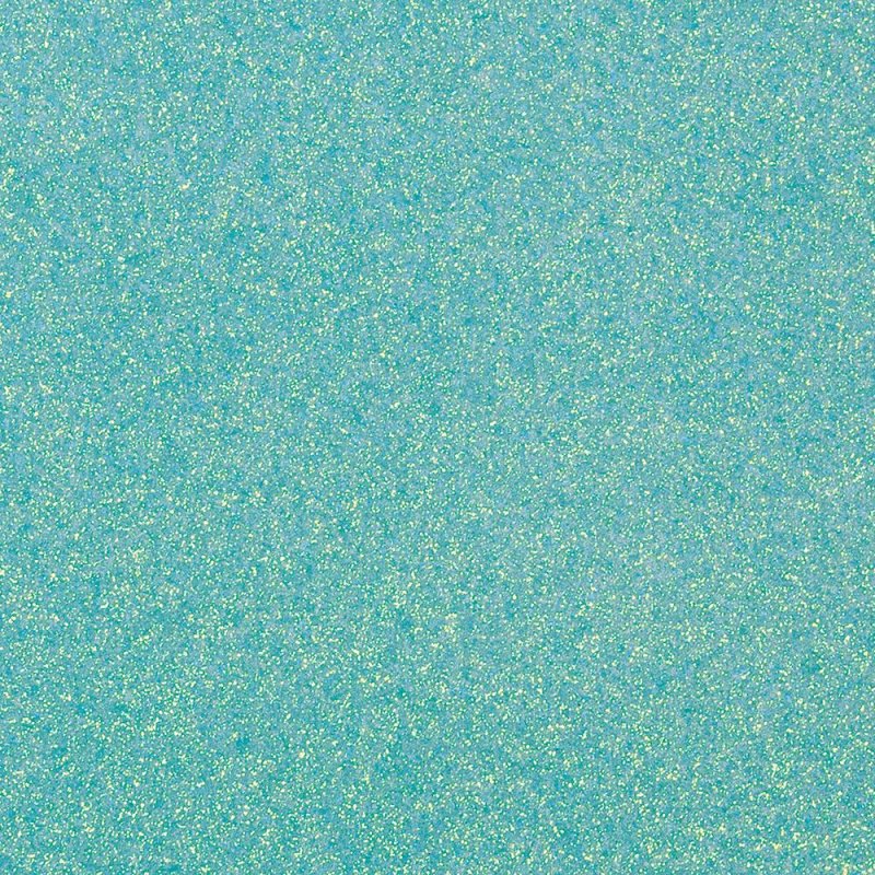 Gamme Glitter : 12 couleurs de papiers Paillettes - Set de 5 feuilles A4 - 250g/m2 - paillettes / glitters - Turquoise