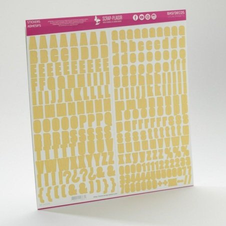 Stickers Basi'Decos Les Alphabets