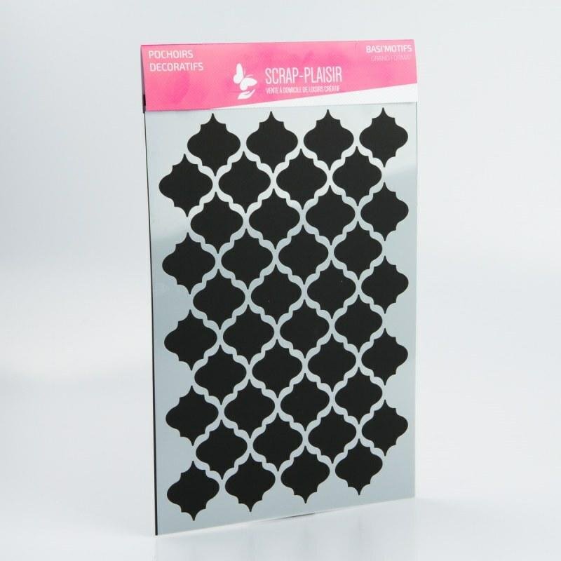 Grand pochoir décoratif Basi'Motifs - Moucharabie