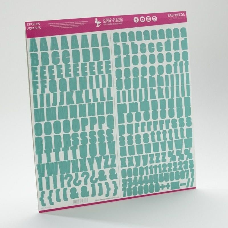 Stickers Basi'Decos Les Alphabets